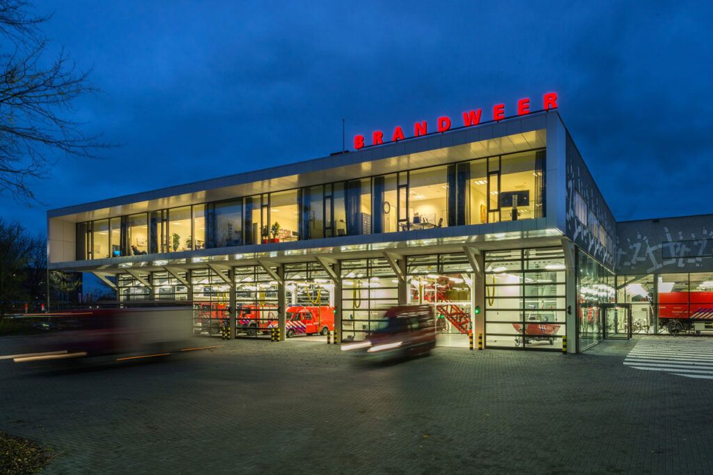 Brandweerkazerne Leeuwarden Staalconstructie Visser