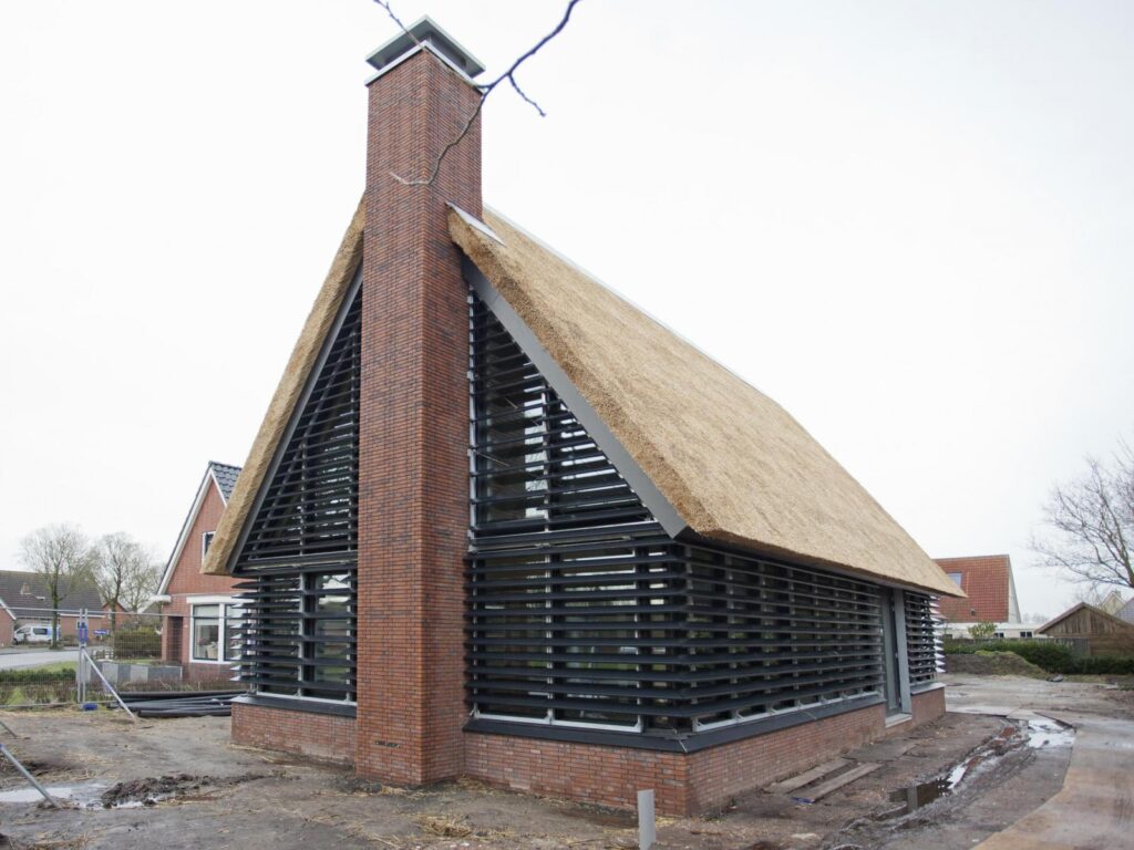 Nieuwbouwwoning staalconstructie Friesland